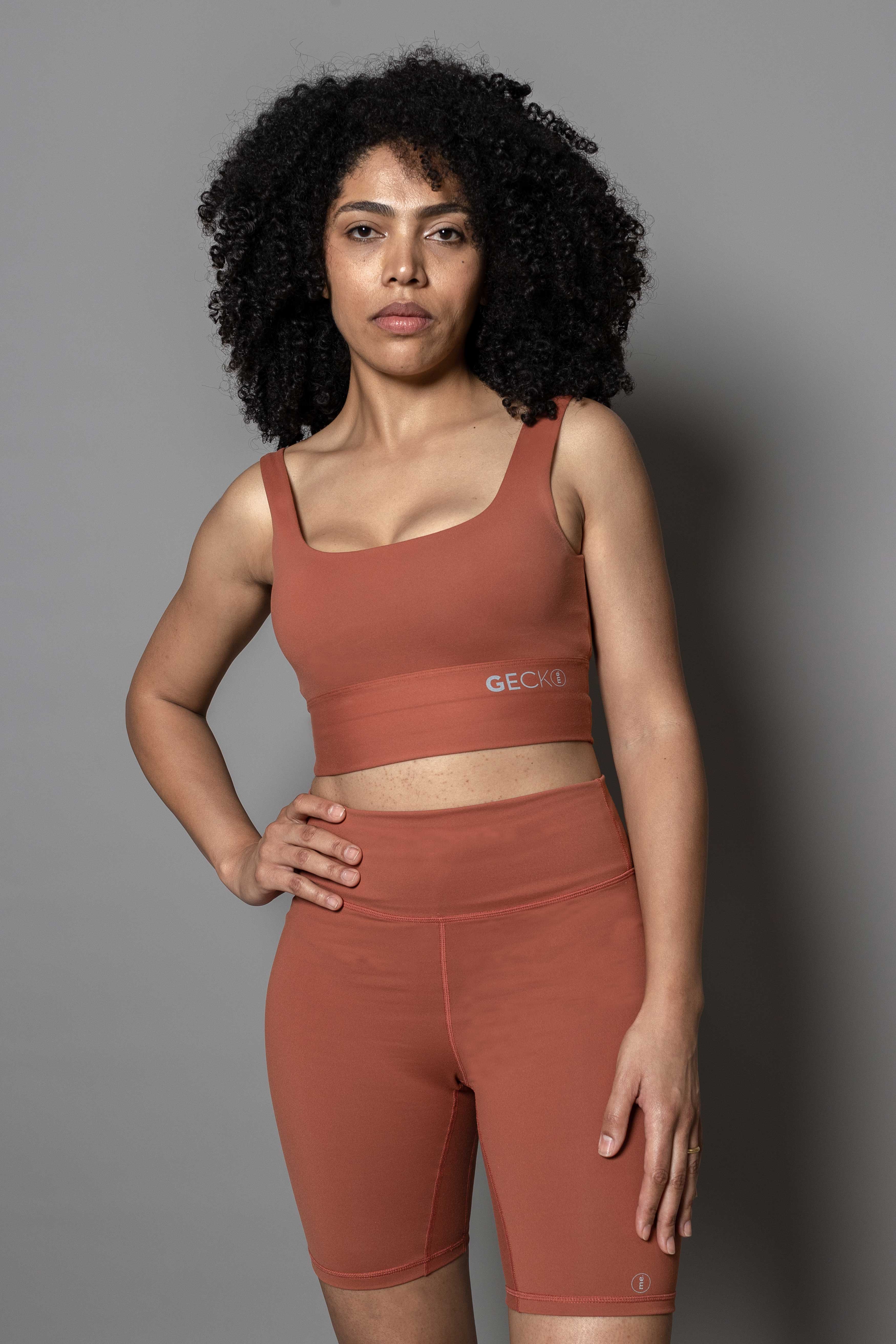Terracotta Scoop Crop