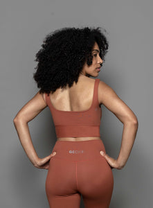 Terracotta Scoop Crop