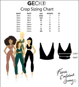 Black V Crop
